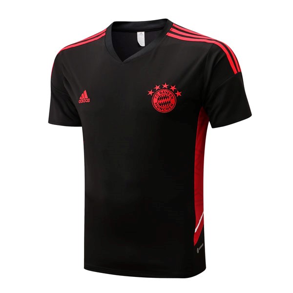 Camiseta Entrenamien Bayern Munich 2022-2023 Negro Rojo